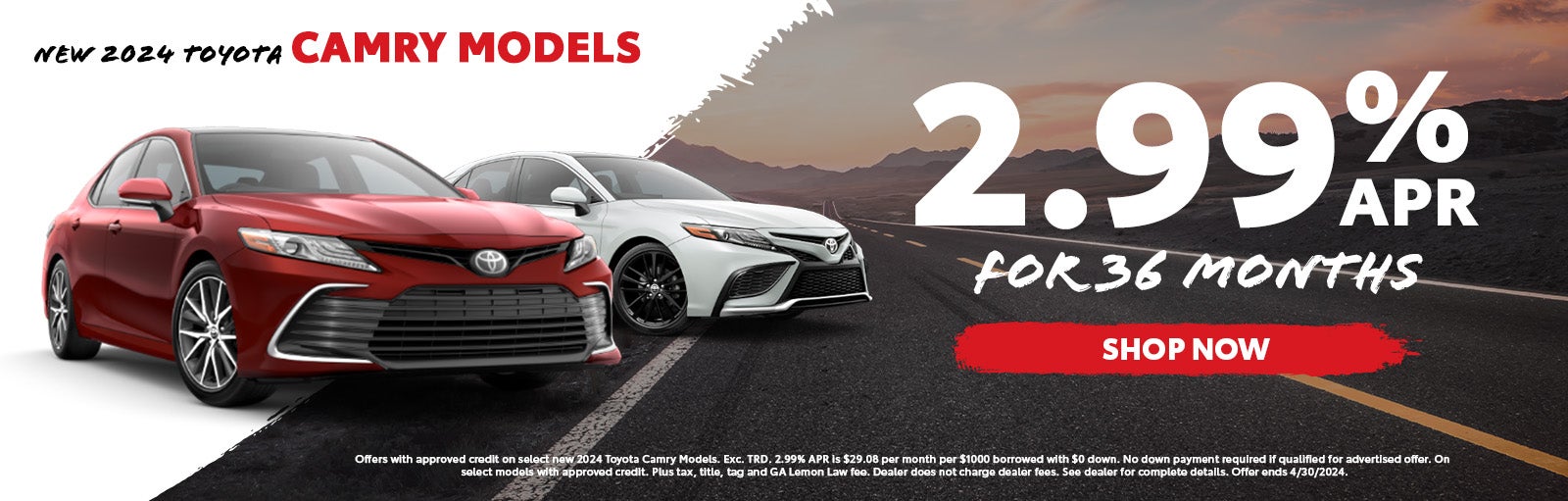 New 2024 Toyota Camry Models in Kennesaw, GA